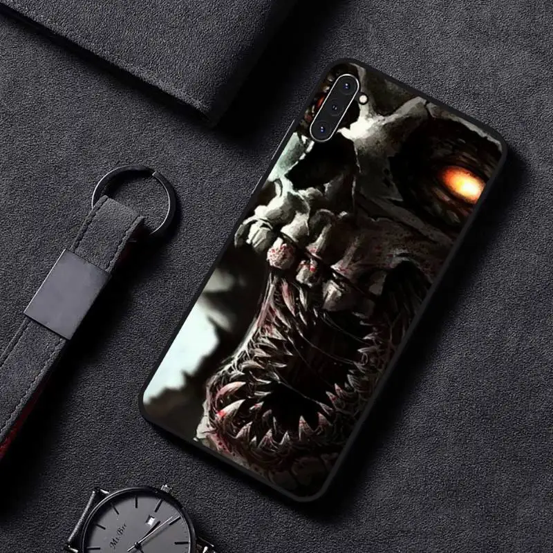 

Horror Grim Reaper Skeleton Phone Case For Samsung galaxy A S note 6 7 8 9 10 20 30 50 51 70 edge plus lite mobile bags
