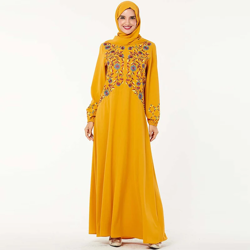Мусульманское платье мусульманская Турция модная юбка для кормящих Дубай стиль