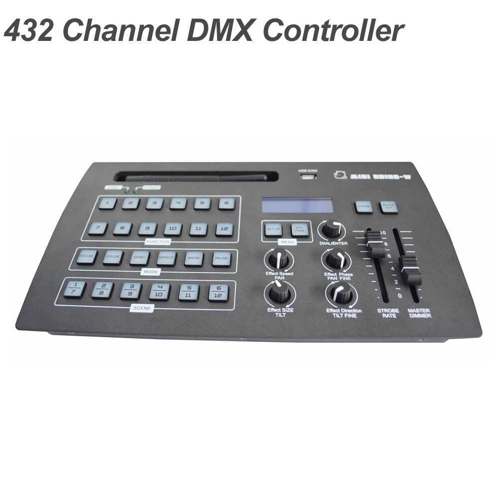 

2021 432 каналов DMX контроллер сценисветильник Освещение DJ световое оборудование консоль профессиональная движущаяся головка световая консоль для дискотеки вечевечерние НКИ бара