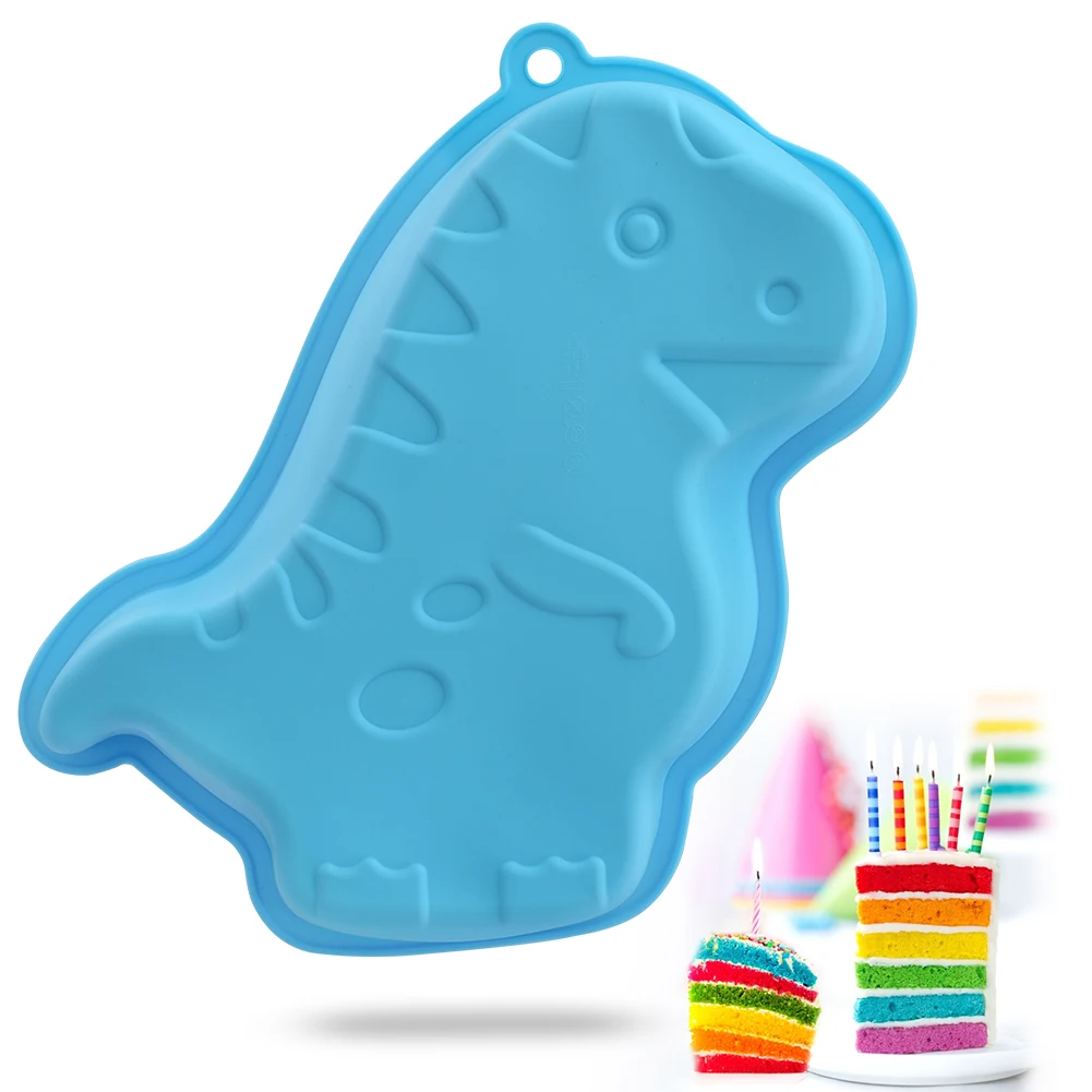 

Cake Mold Silicone Cartoon Baking Accessories 3D DIY Craft Chocolate Cutter Mould Cake Decorating Tool 2 Colors For Kid Birthday