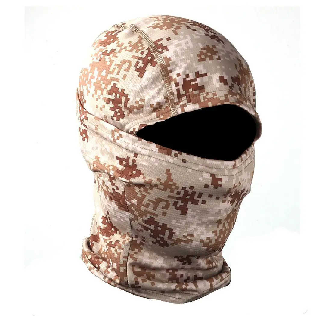 Camouflage Tactical Paintball Wargame Military Airsoft Hunting Hiking Skiing Protection Full Face Mask | Спорт и развлечения