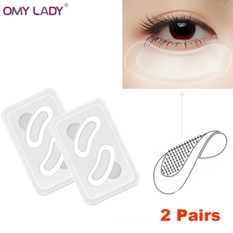 

2Pairs OMY LADY Dissolving Micro-needle Eye Patche Anti-wrinkle Fine Line Removal Acid Dark Circle Puffiness EyeMask