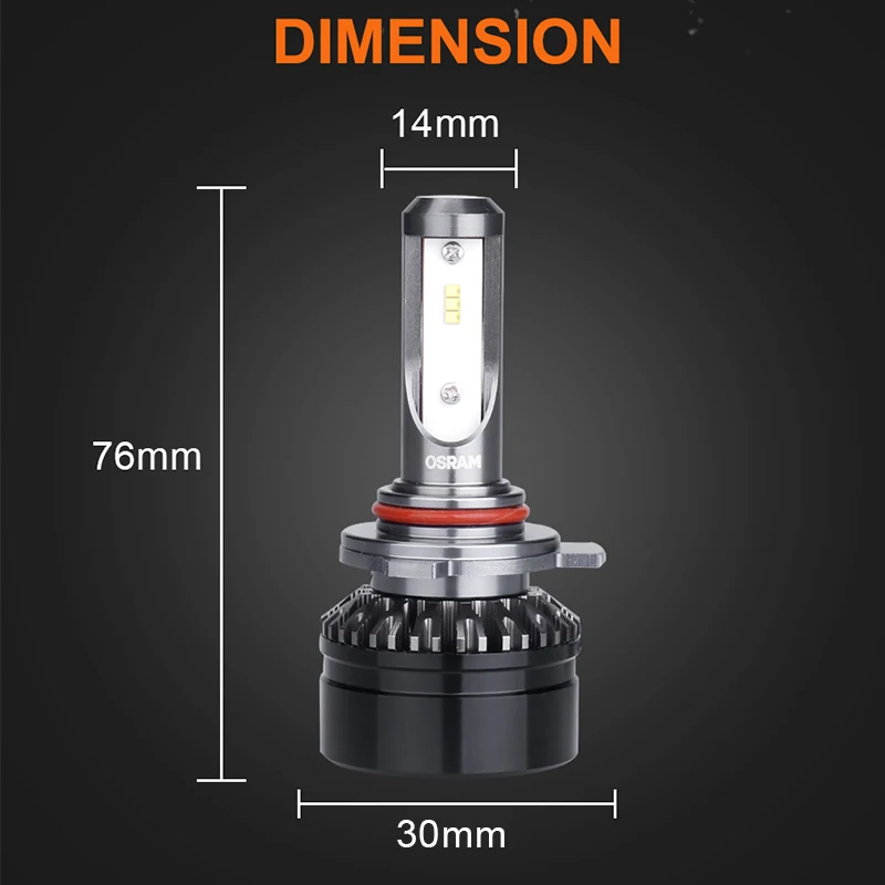 Лампа Ксеноновая Osram СВЕТОДИОДНЫЙ H4 HIR2 9012 H7 автомобилей головной светильник