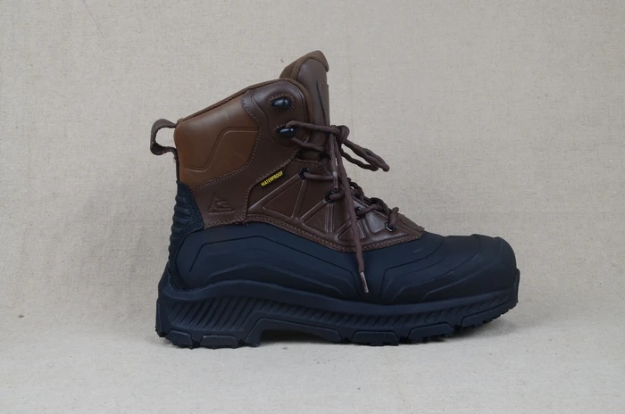 Мужские рабочие ботинки из воловьей кожи со стальным носком для треккинга охоты