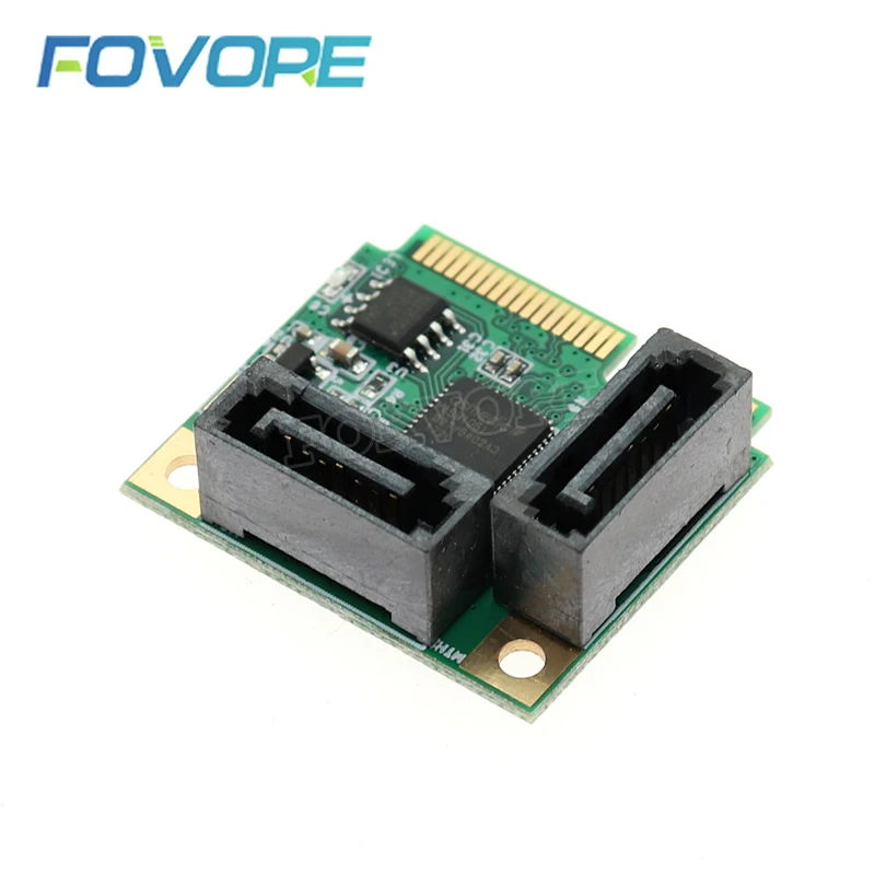 Адаптер-переходник Mini PCI-E PCI Express на SATA 3 0 адаптер для жесткого приводной