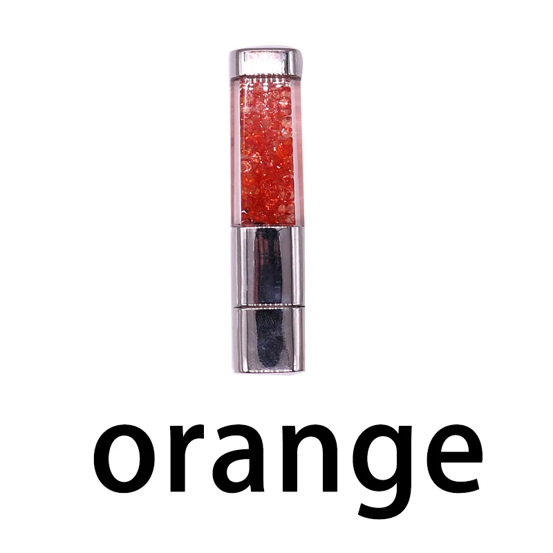 orange Реальная емкость Usb флэш-накопитель 32 Гб 64 ГБ Флэшка кристалл 16 Гб Usb флешка 8 Гб Флешка карта памяти Мода U Диск флеш-накопитель - Цвет: orange