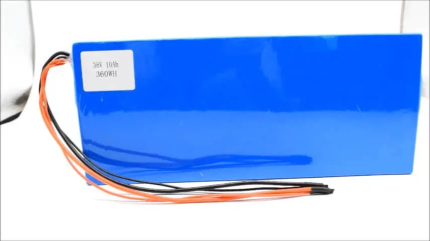 

electric bicycle lithium ion 36V 10Ah PVC battery pack for e-bike 36V 250W motor power
