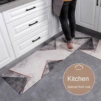 europe style kitchen mat non slip waterproof oil proof floor mats carpet long shape home decoration carpet bath mat kitchen mat