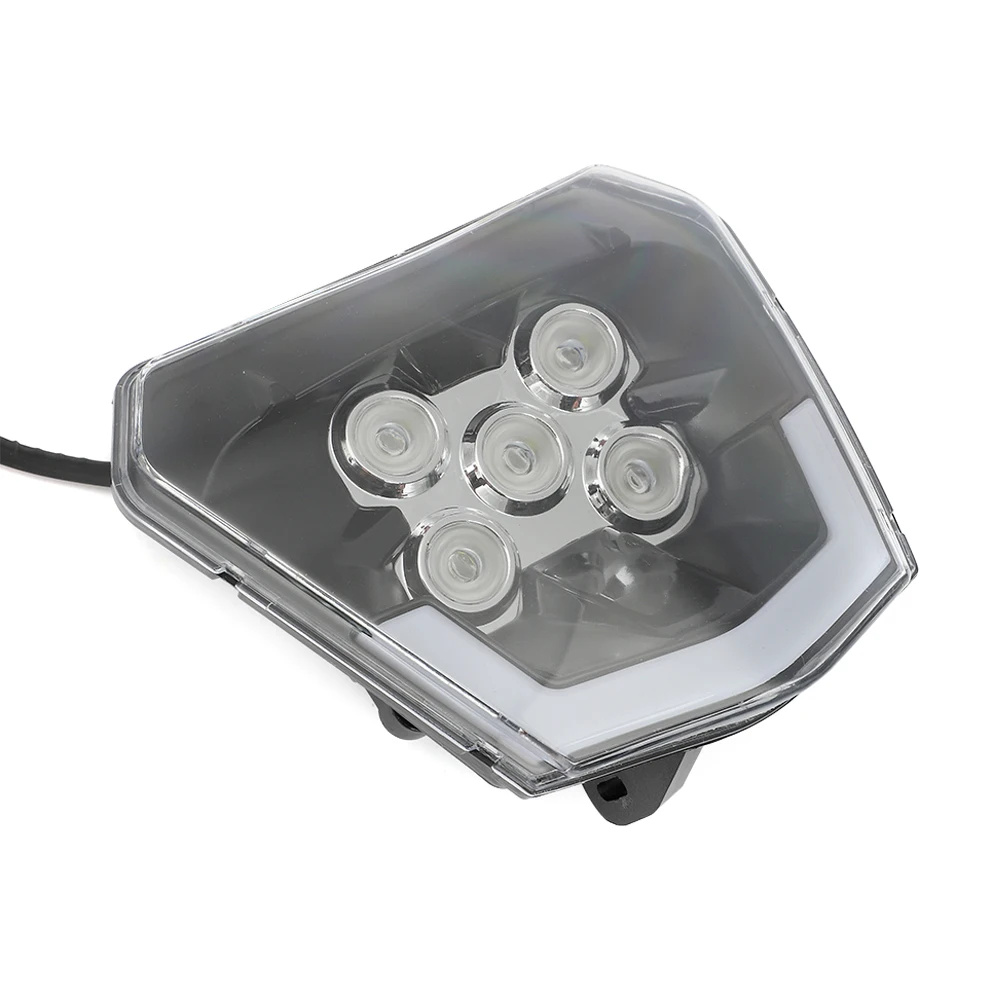 Новинка мотоциклетсветильник светодиодный налобный фонарь фара DRL для EXC EXCF SX SXF XC