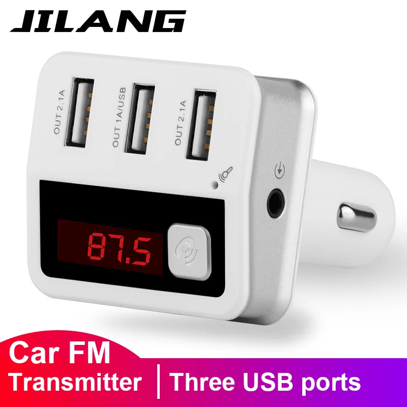 Fm-передатчик Jilang модулятор Bluetooth приемник свободные руки беспроводной