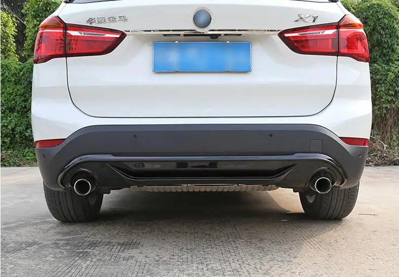 

For BMW X1 f48 Body kit spoiler 2017-2019 For BMW 1 series ABS Rear lip rear spoiler front Bumper Diffuser Bumpers Protector