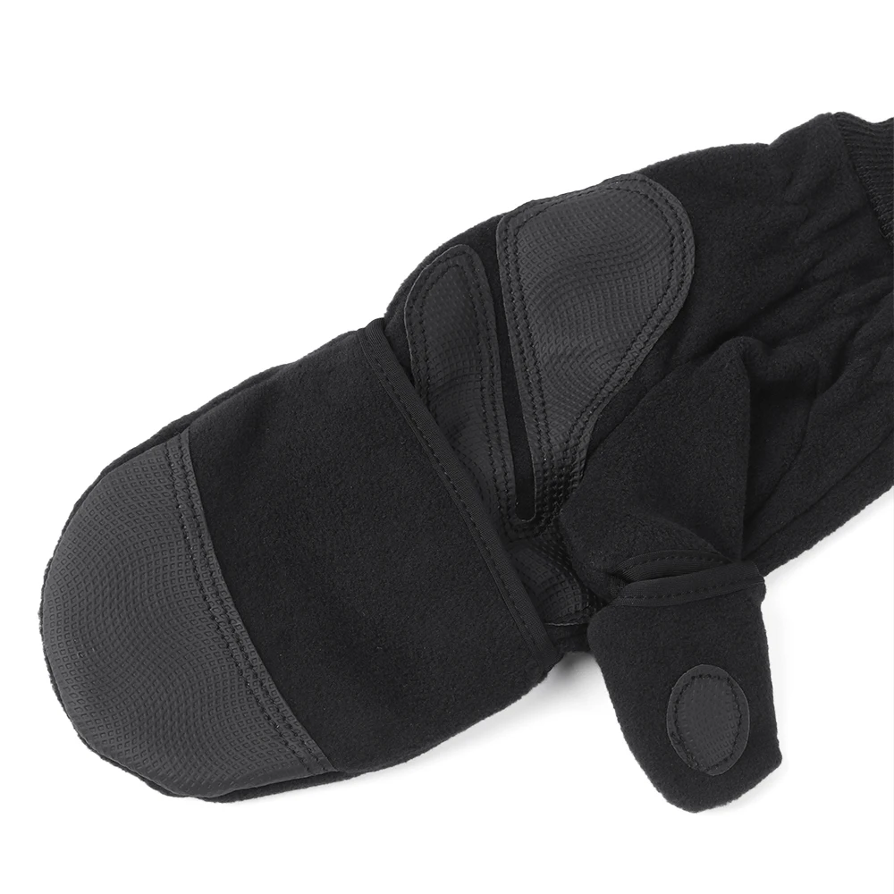 1 пара новых перчаток зимние теплые толстые мужские перчатки на пол пальца с