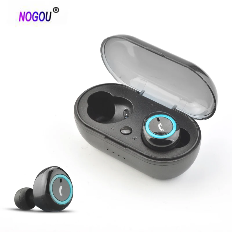 Nogou W1 TWS Беспроводная bluetooth гарнитура 5 0 мини спортивные стерео HD наушники