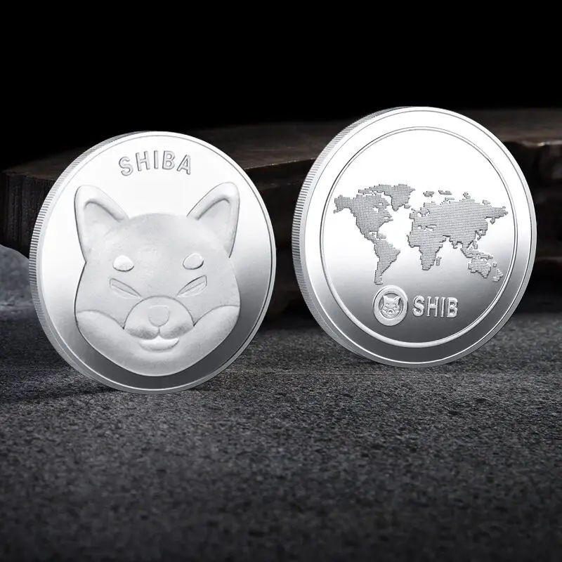 

2021 New Shiba Coin (SHIB) Killer CRYPTO Metal Gold Plated Physical Shib Coin Shiba Doge Killer Commemorative Coins