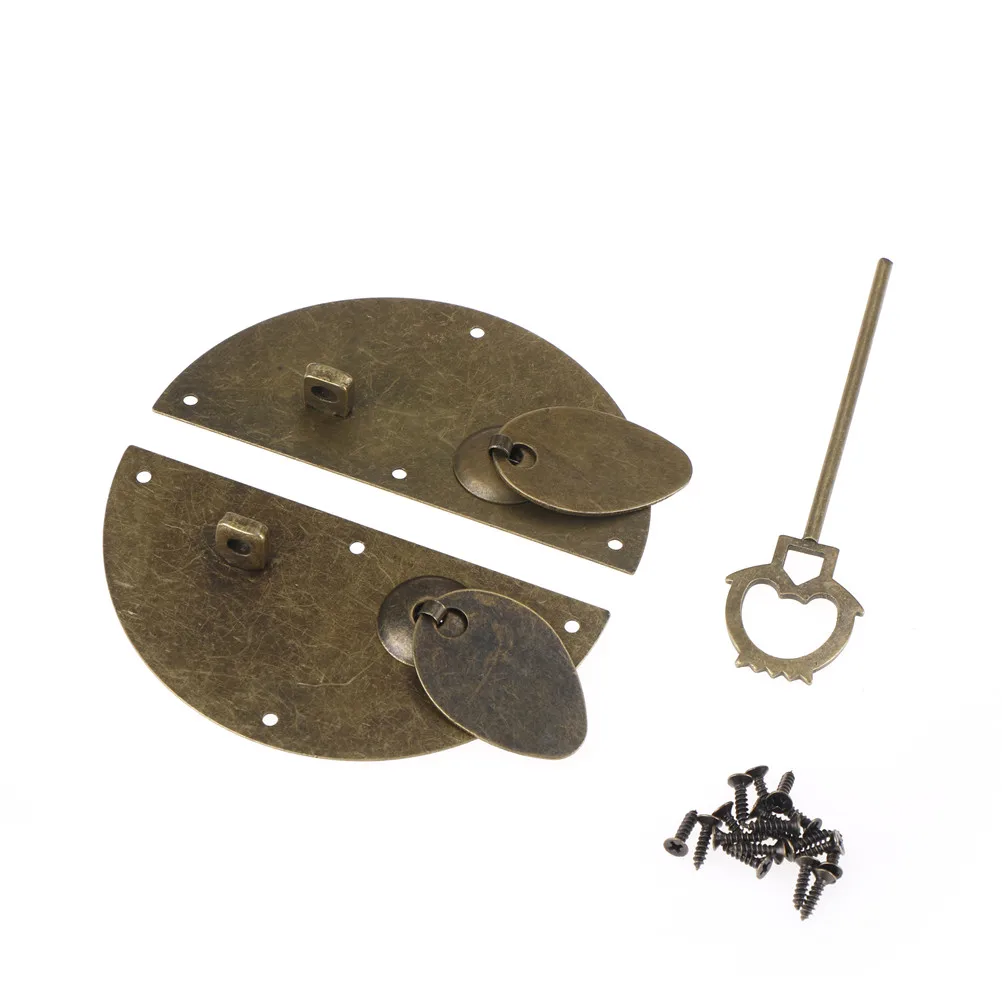 

1 шт. мебельная фурнитура, винтажный замок, металлический замок в китайском стиле для шкафа, шкафа, ящика