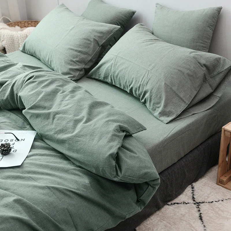 Комплект постельного белья из 3 предметов (1 пододеяльник + 2 наволочки)/100% хлопок |