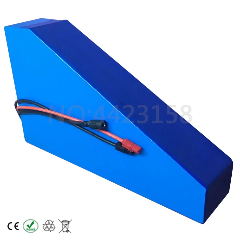 Треугольная электрическая велосипедная батарея 48 в 15 Ач 1000 Вт для Bafang 750 Вт/1000