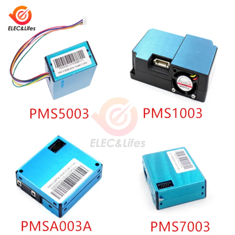 PMS7003 PMS5003 PMSA003A PMS1003 Датчик качества воздуха PM2.5 модуль обнаружения дымового лазера