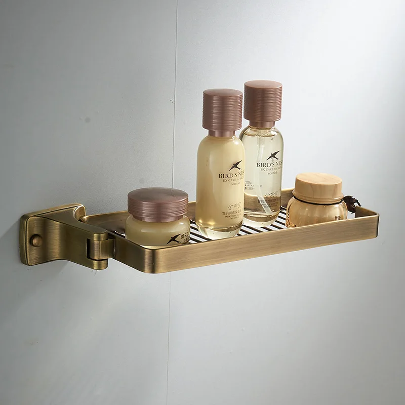 Роскошная Поворотная полка для ванной расширяемая кухонная полка-органайзер