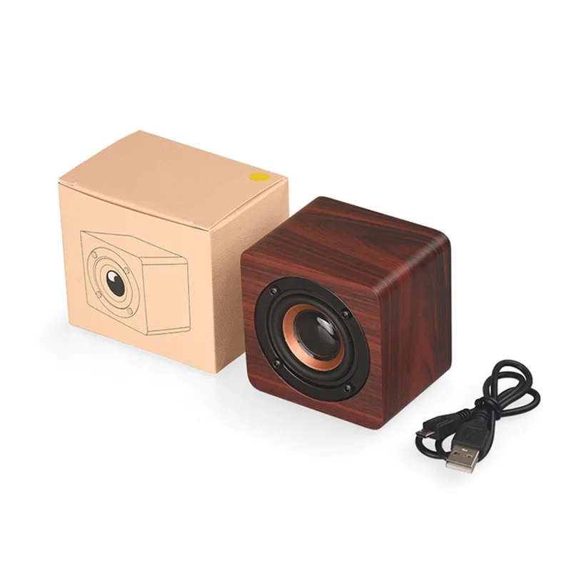 

Q1 portable mini key wooden bluetooth speaker 4.2 stereo speaker whole series of smart phone speaker 3W