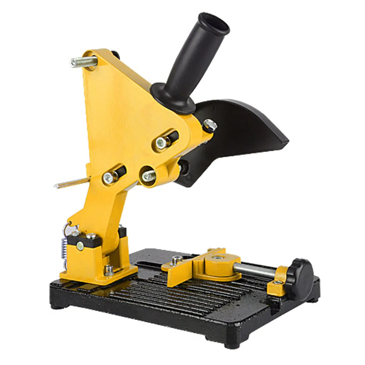 

45 Adjustable Angle Grinder Bracket Stand Holder Support Base With Shield Cover Iron Base