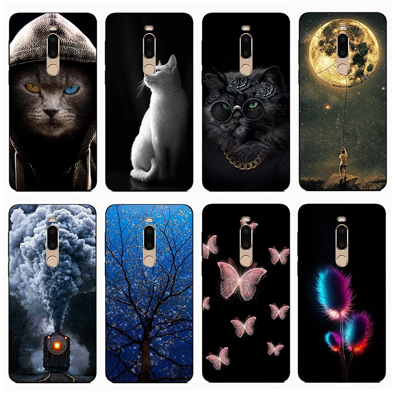 Узорчатый чехол для Meizu M8 из мягкого ТПУ с 5 7 &quotзадняя крышка телефона m8 M 8