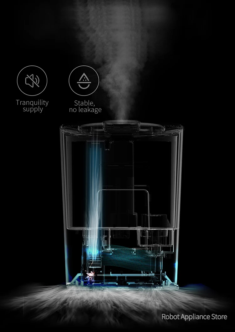 Увлажнитель Xiaomi 5L будет емкость на воде интеллект Постоянная Влажность очищает увеличение влажной бытовой спальни