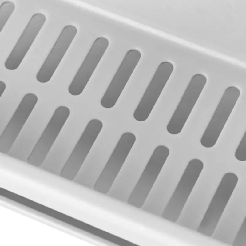 

Kitchen Sponge Holder Sink Cleaning Brush Soap Organizer Rack with Drain Tray Rag Dishcloth Towel Hanging Shelf Removable
