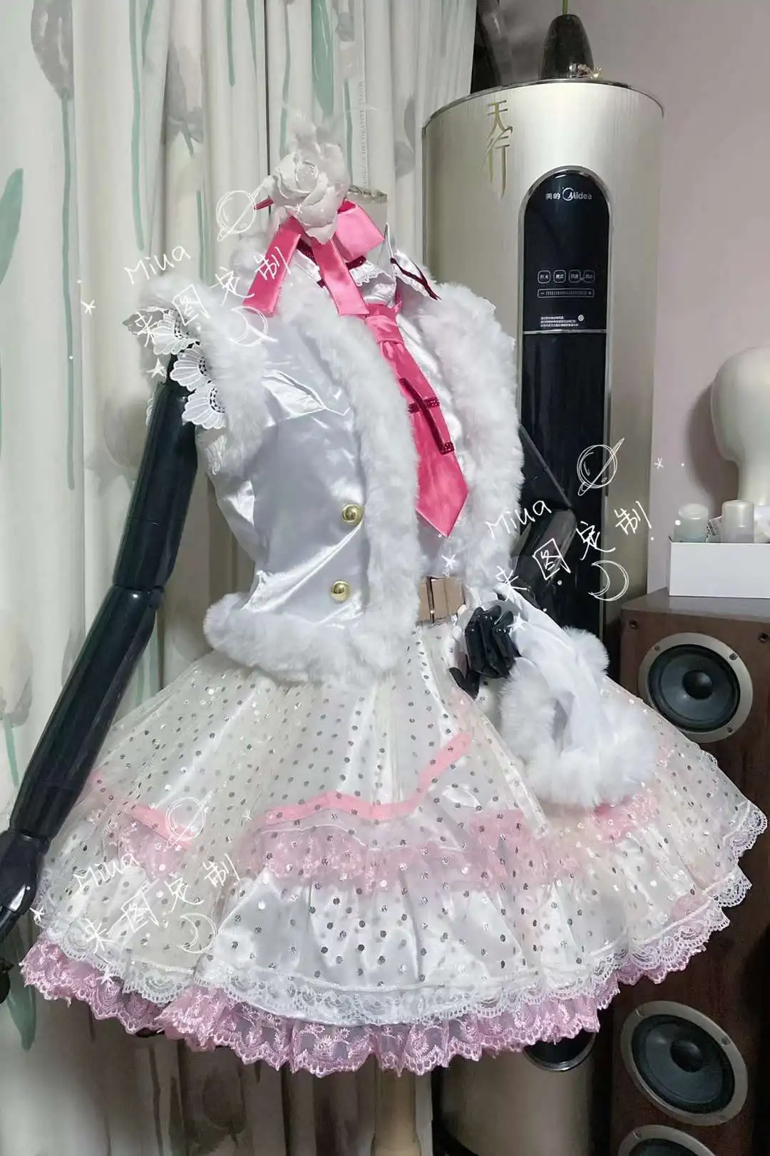 Аниме Love Live Lovelive Kousaka Honoka Снежная галяция форма сценическое платье косплей костюм