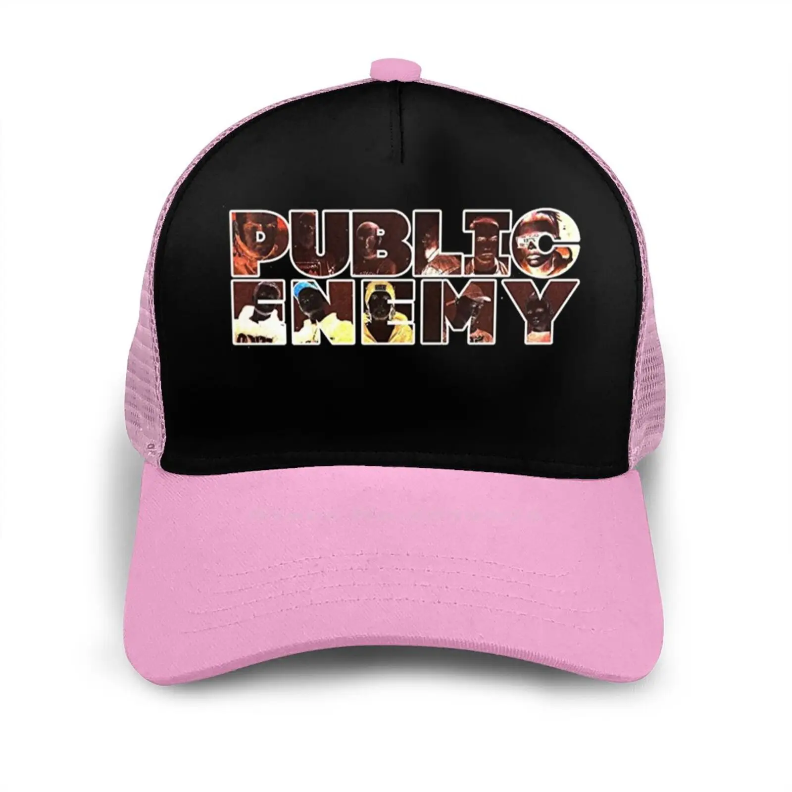 

Band Hip Hop Fashion Cap Sports Curved Mesh Hat Song Band Sing Hiphop Pe