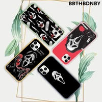 ghostface phone case yellow color for iphone 13 11 12 mini pro xs max 8 7 6 6s plus x se 2020 xr