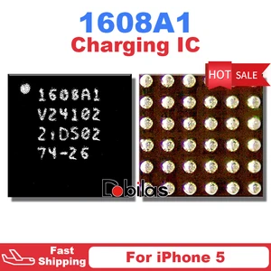 10pcslot 1608a1 u2 for iphone 5 5g charger charging ic bga mobile phone integrated circuits replacement parts chip chipset free global shipping