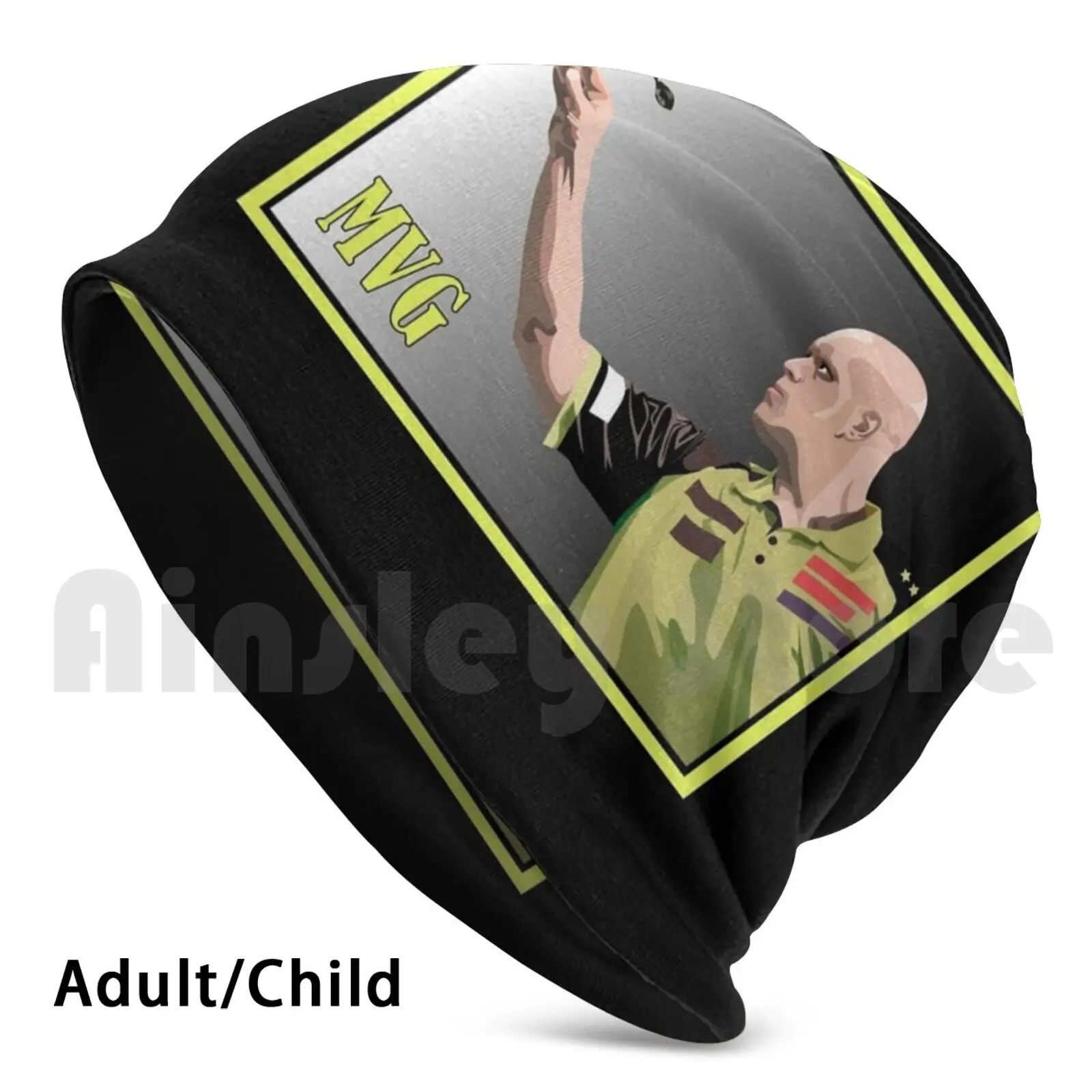 Дартс Майкл Ван Гервен вязаная шапка хип-хоп Bdo Pdc Великобритания Спорт