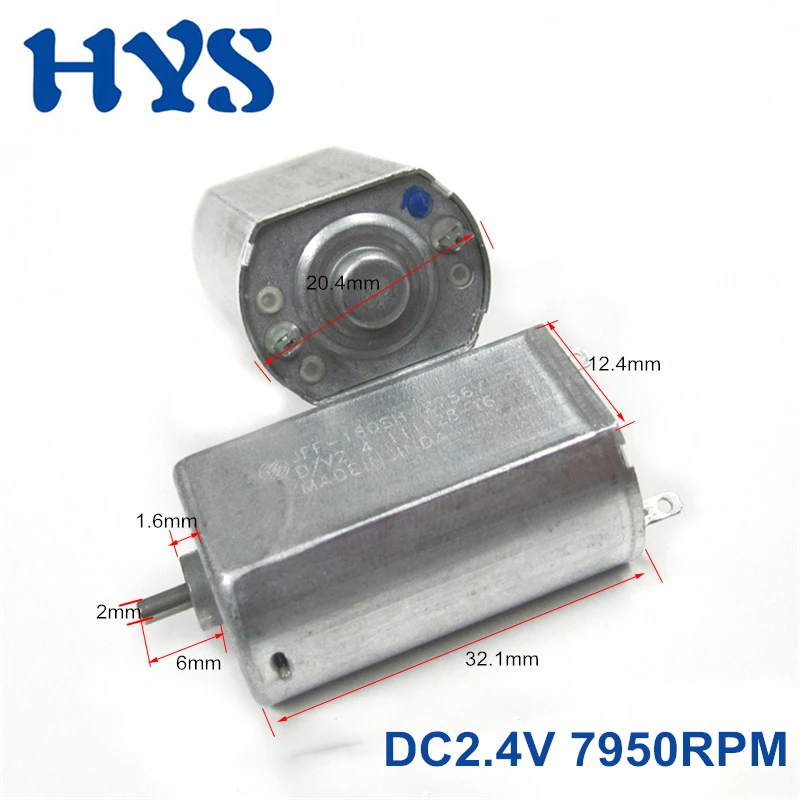 FF 180SH 2756 Mini Motors электрический двигатель для стрижки волос 3 6 В 2 4 7950