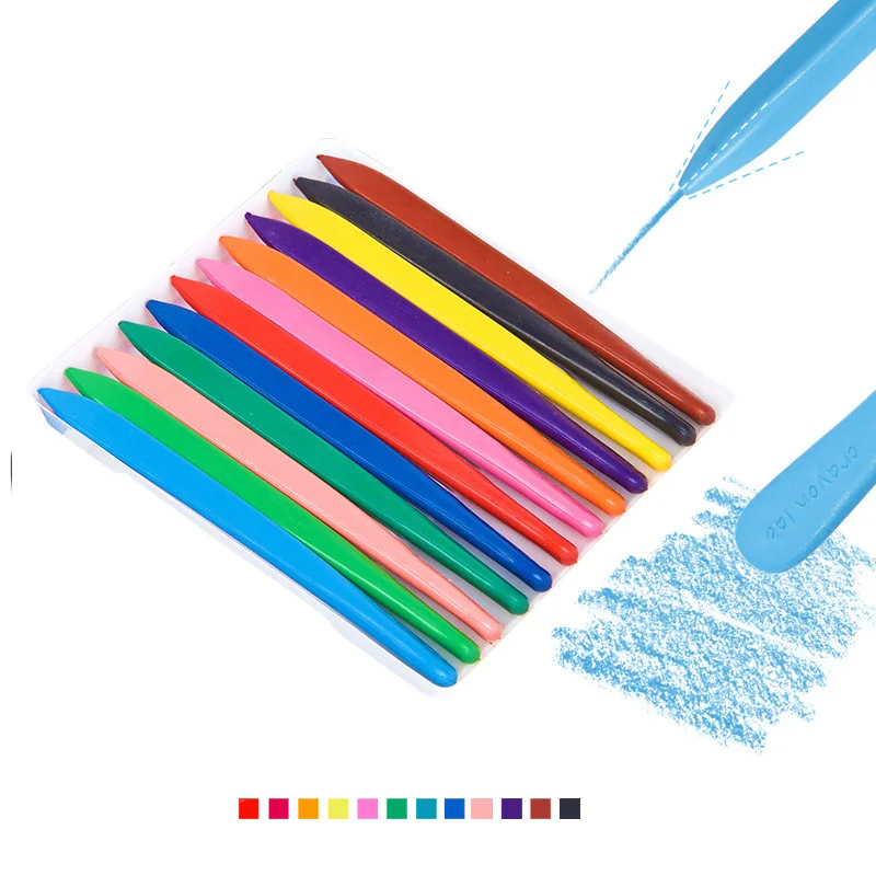 36 Цвета треугольные мелки окраска карандаш для студентов Детские HYD88 | Дом и сад