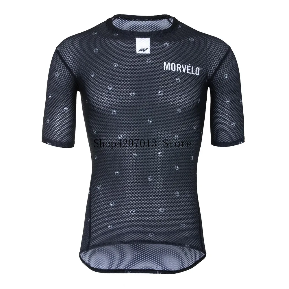 Pro Team morvelo Сверхлегкая сетчатая ткань для велоспорта базовый слой дорожный MTB