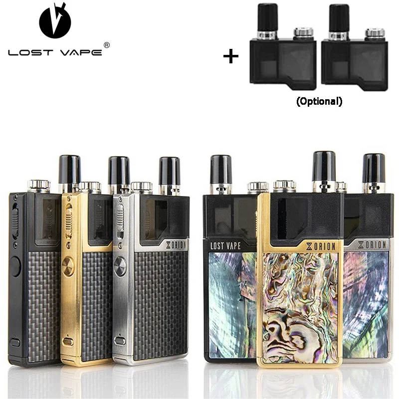 Набор Lost Vape Orion DNA GO Pod 40 Вт аккумулятор 950 мА/ч чипсет Evolv Board 2 мл картридж для
