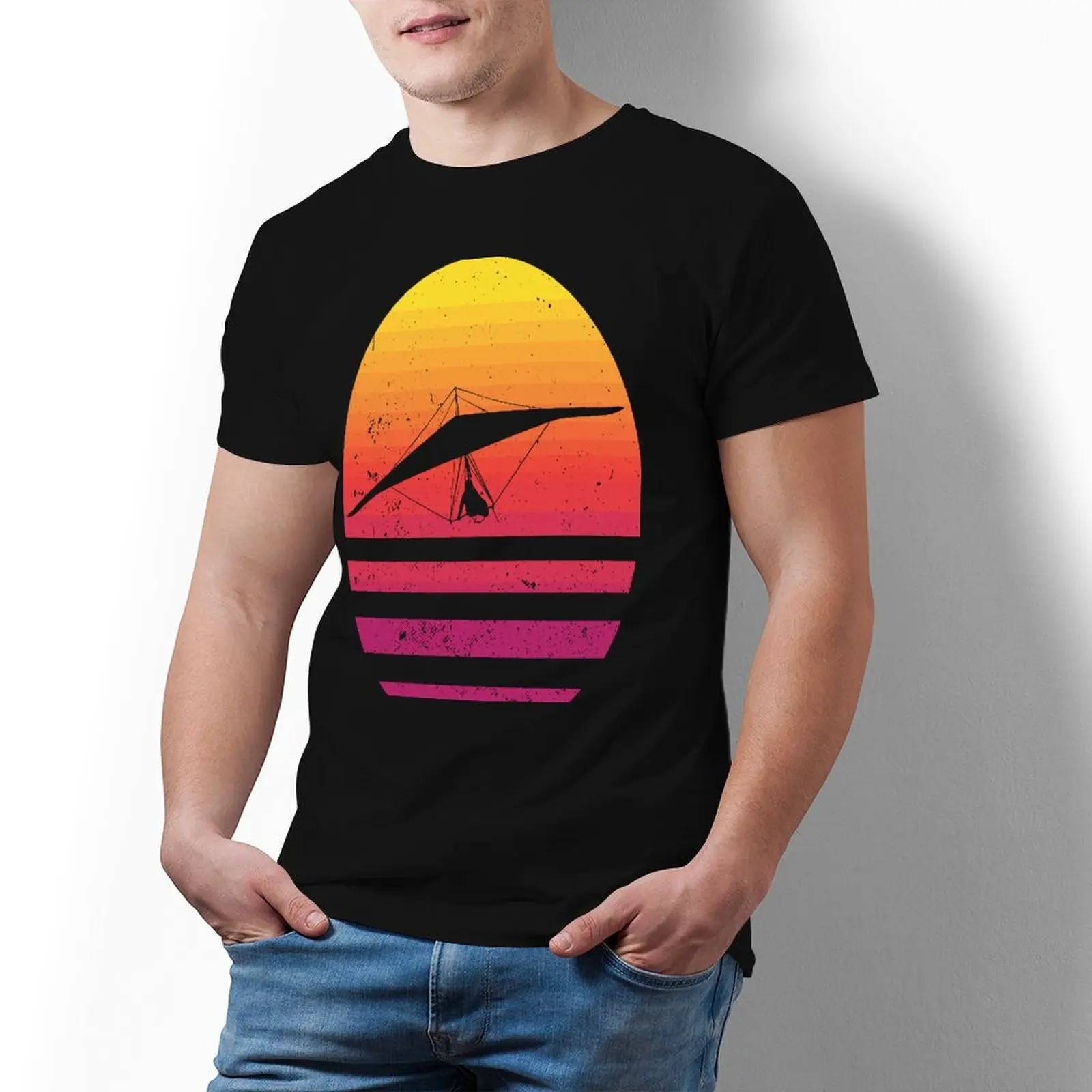 

Футболка для параплана, модная летняя футболка из 100 хлопка, женская футболка 4xl