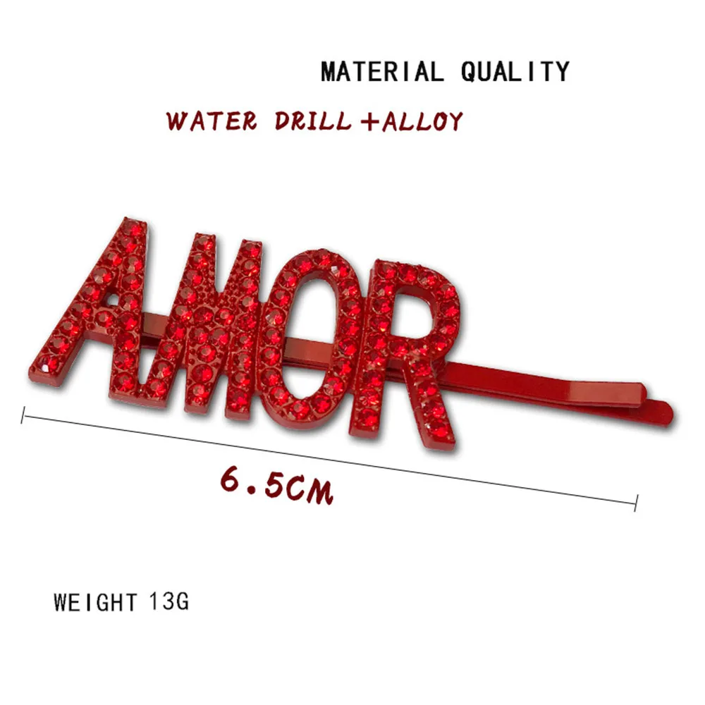 2021New Горячая Мода Письмо Слово Стразы с украшением в виде кристаллов контактный