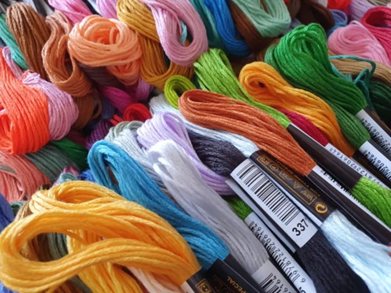 200 шт. разные цвета моток нити для вышивки крестом сделай сам шелковая линия нитки