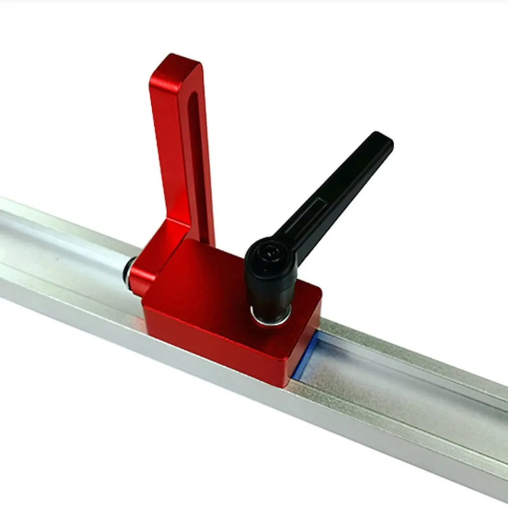 30 деревообрабатывающий желоб Т-слот Трековый стоп ограничитель торцевой