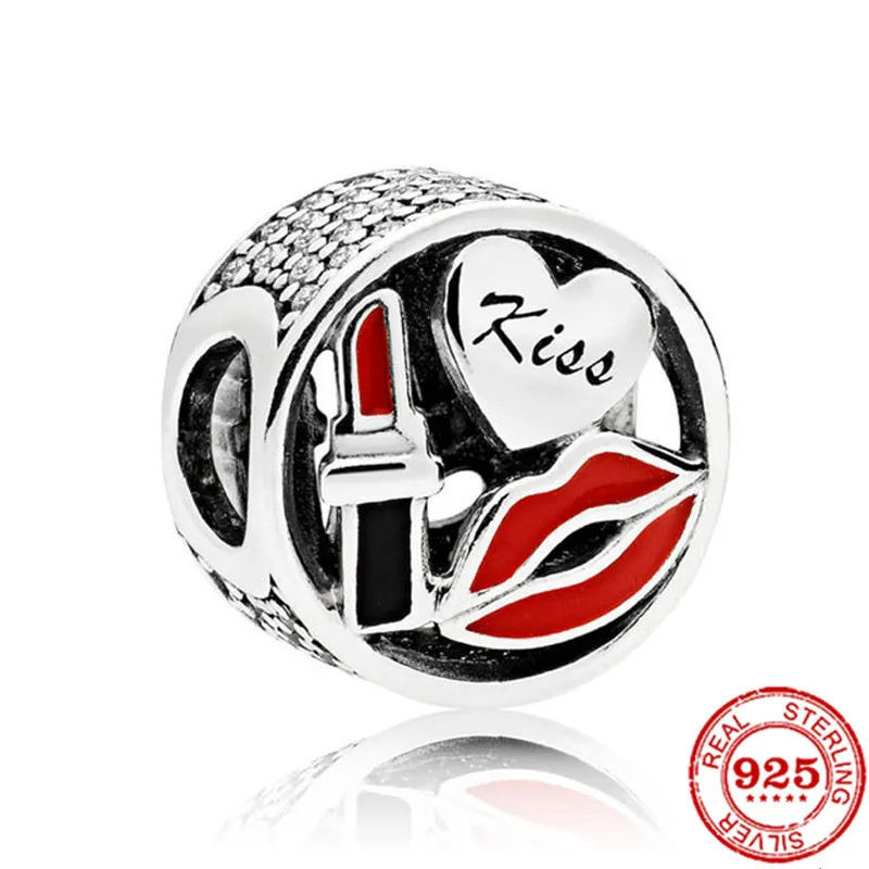 Новое серебряное ювелирное изделие в европейском стиле красная чашка яблоко