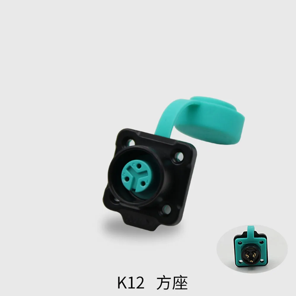 KWAY K12 Водонепроницаемый IP67 M12 разъем 2 3 4 5 6 7 8 Pin пайка ядра для авто медицинский