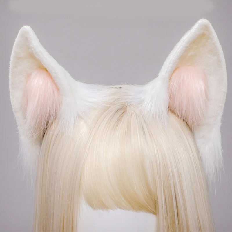 

Q1FA Fashionable Lolita Cosplay All-match Hair Accessory Meticulous Crafted Trendy Cute Photo Props for Women Girls