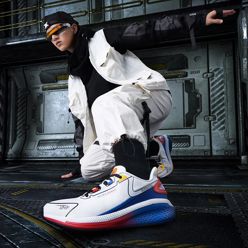 Оригинальный 361 градусов Для мужчин воина гундама Rx-78-2 спортивная обувь для