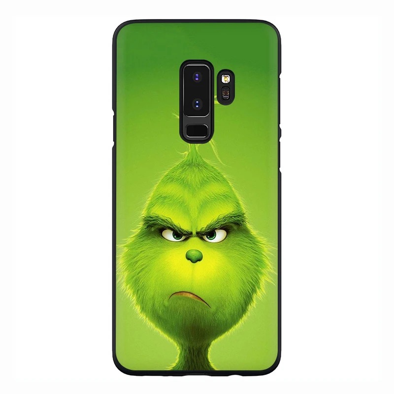 B2 EWAU Монстр Гринч силиконовый чехол для телефона для Samsung Galaxy S6 S7 край S8 S9 S10 плюс S10e Note 8, 9, 10, M10 20 30 40 - Цвет: B2