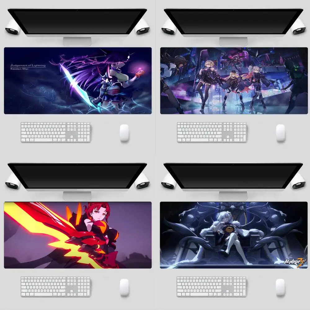 

Honkai Impact 3rd Xxl Desk Mat Mouse Pads Large 900X400 Kawaii Mause Pad Keyboard Laptop Pc Mousepad Office Gaming Accessories