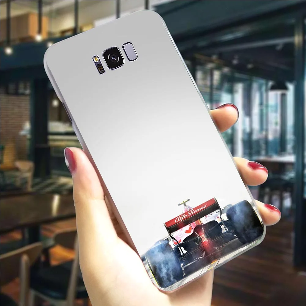 K2505710 Чехол для телефона samsung Note 9 F1 Racing Car Cover Note 8 M10/M20/M30 Galaxy S6/S7 Edge S8/S9/S10 Plus S10e жесткий чехол - Цвет: K2505710