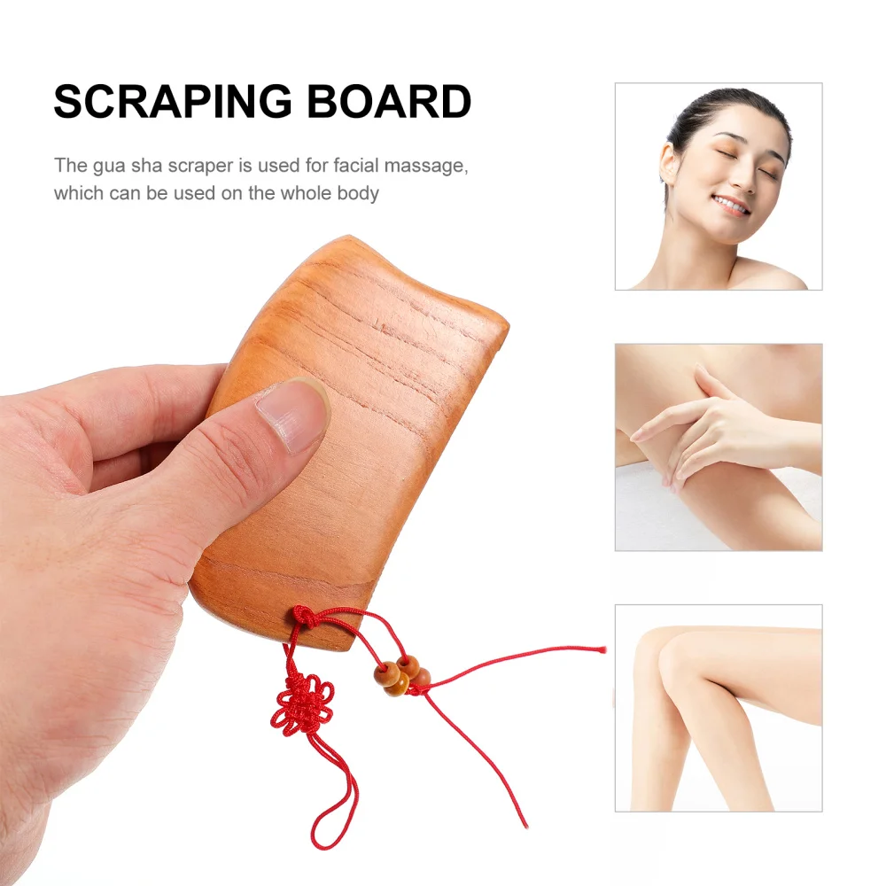 

Wooden Meridian Scraping Board Premium Durable Compact Scraping Board