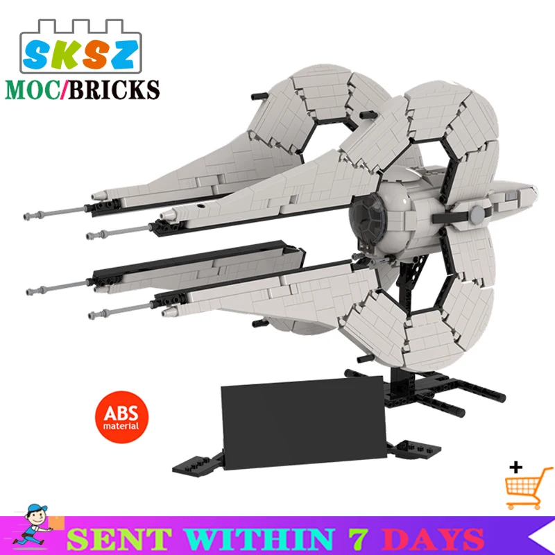 

Space Moc Ucs Chiss Nssis-Class Clawcraft Space Movie Wars Building Block Moc Aldult Kids Bricks Toys Children Xmas Gift